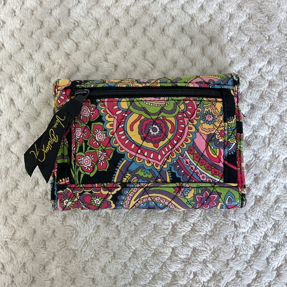 Vera Bradley Symphony in Hue Tri-fold Wallet - Picture 2 of 7